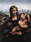 Leonardo da Vinci - Madonna with the Yarnwinder painting